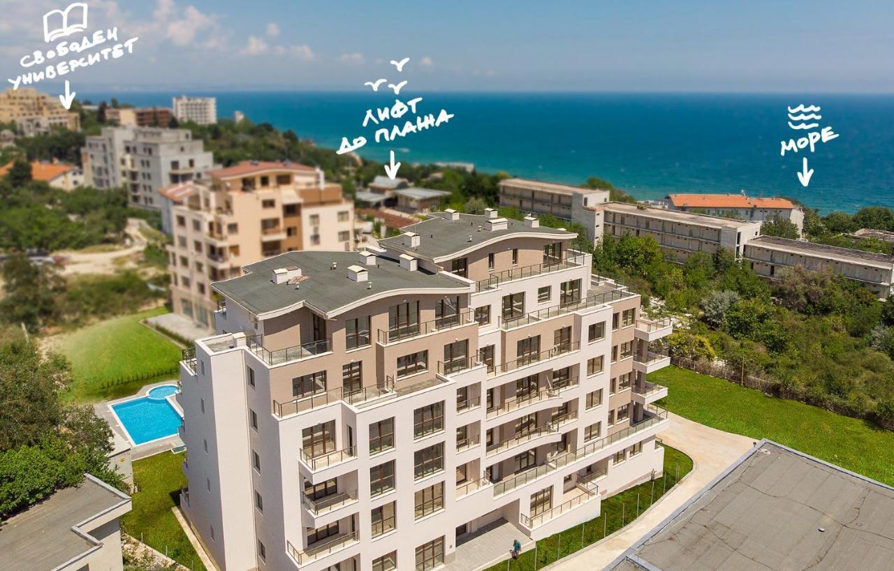 Sea View, Luxury Apartment In Amelia Complex, Kabakum Beach セインツ・コンスタンティン＆ヘレナ エクステリア 写真